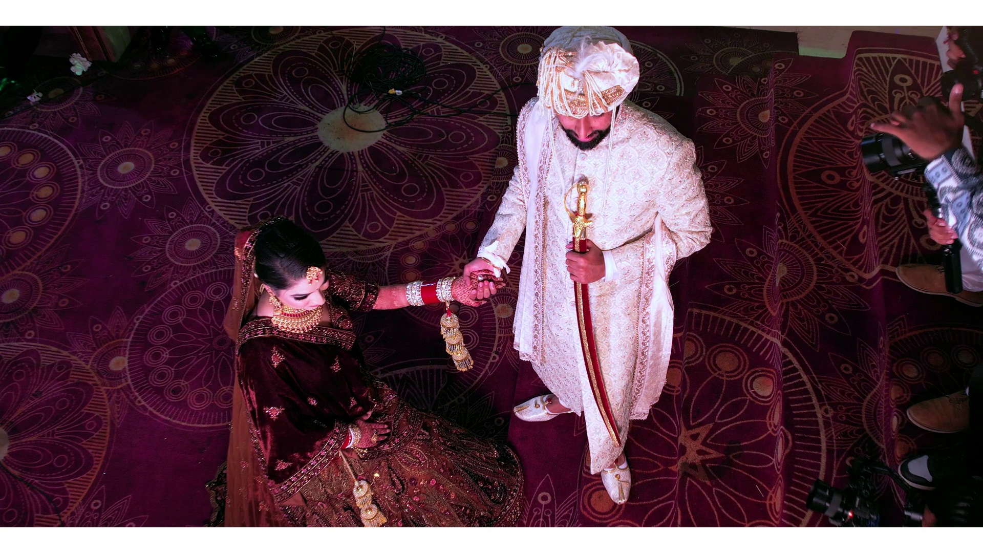Real Hindu wedding photography